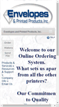 Mobile Screenshot of envelopesandprintedproducts.com